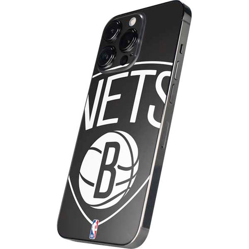 NBA Brooklyn Nets Large Logo iPhone 15 Pro Skin
