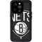 NBA Brooklyn Nets Large Logo iPhone 14 Pro Waterproof Case