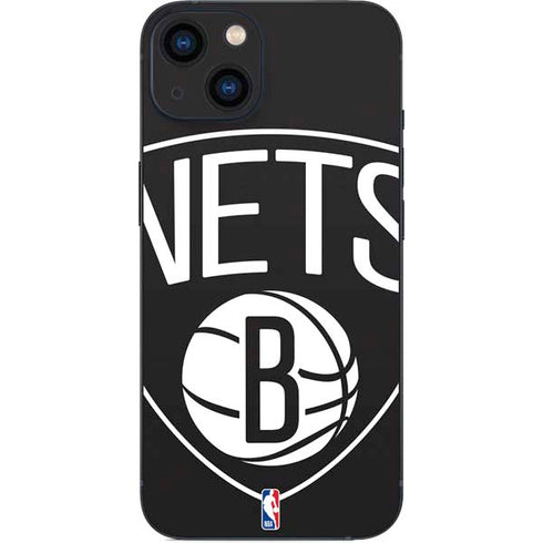 NBA Brooklyn Nets Large Logo iPhone 14 Skin