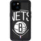NBA Brooklyn Nets Large Logo iPhone 15 Plus Waterproof Case