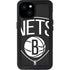 NBA Brooklyn Nets Large Logo iPhone 15 Plus Waterproof Case