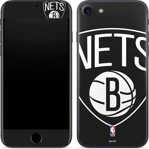 NBA Brooklyn Nets Large Logo iPhone 7 Skin