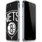 NBA Brooklyn Nets Large Logo iPhone SE (2nd & 3rd Gen) Clear Case