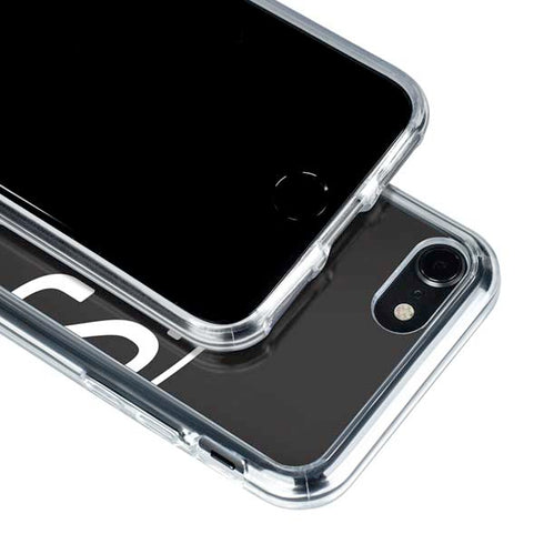NBA Brooklyn Nets Large Logo iPhone SE (2nd & 3rd Gen) Clear Case