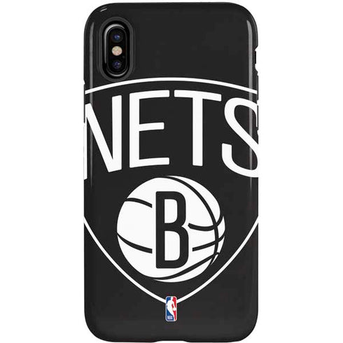 NBA Brooklyn Nets Large Logo iPhone X Pro Case