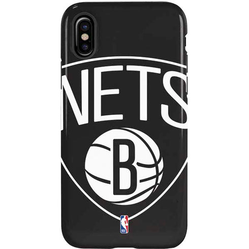 NBA Brooklyn Nets Large Logo iPhone XS Pro Case