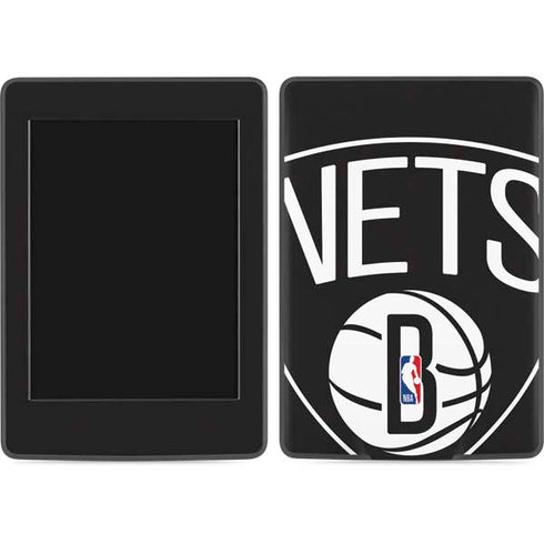 NBA Brooklyn Nets Large Logo Amazon Kindle Skin