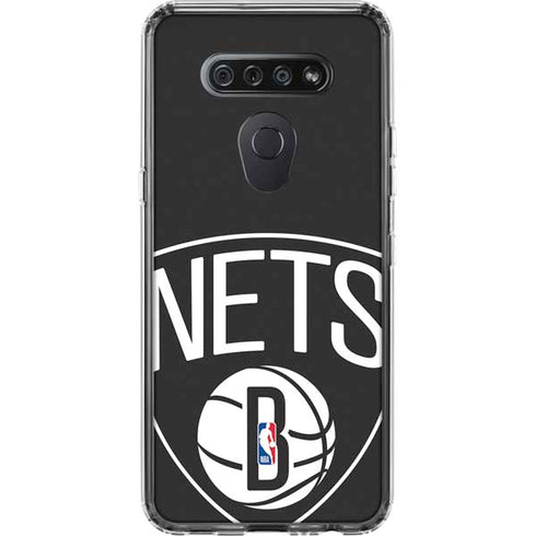 NBA Brooklyn Nets Large Logo LG K51/Q51 Clear Case