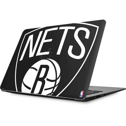 NBA Brooklyn Nets Large Logo Apple MacBook Skin