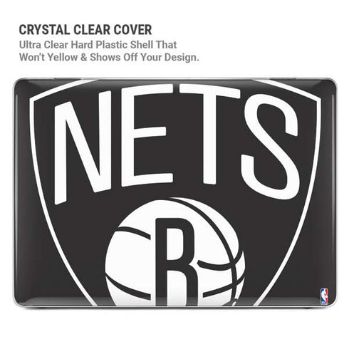 NBA Brooklyn Nets Large Logo MacBook Air 13in M1 (2021) Case plus Skin