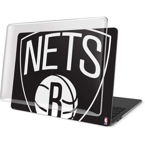 NBA Brooklyn Nets Large Logo MacBook Pro 13in (2020) Case plus Skin