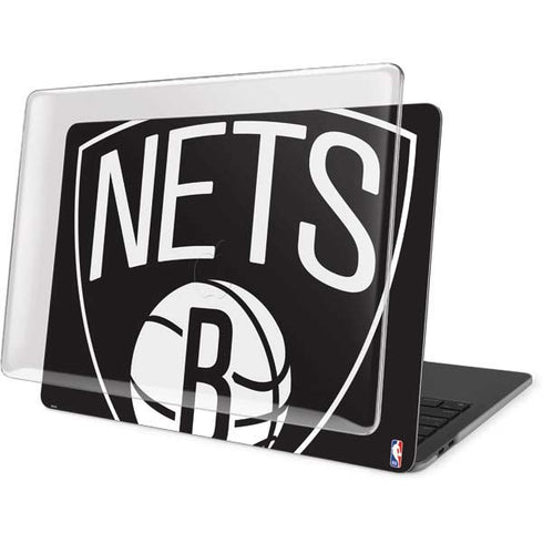 NBA Brooklyn Nets Large Logo MacBook Pro 16in (2019-20) Case plus Skin