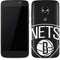NBA Brooklyn Nets Large Logo Moto E5 Play Skin