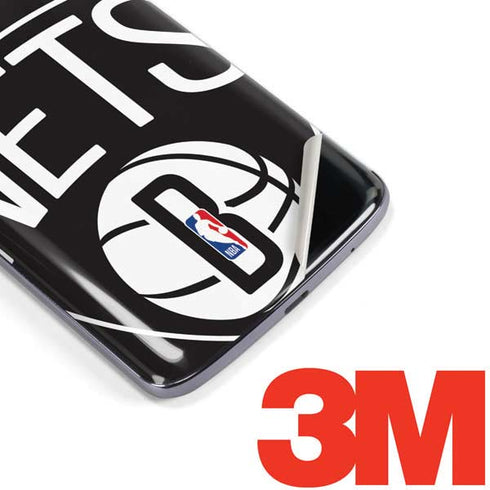 NBA Brooklyn Nets Large Logo Moto E5 Plus Skin