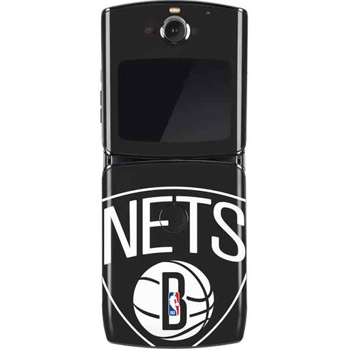 NBA Brooklyn Nets Large Logo Motorola RAZR Skin