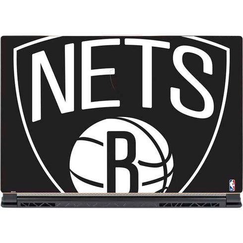 NBA Brooklyn Nets Large Logo MSI GS65 Stealth Laptop Skin