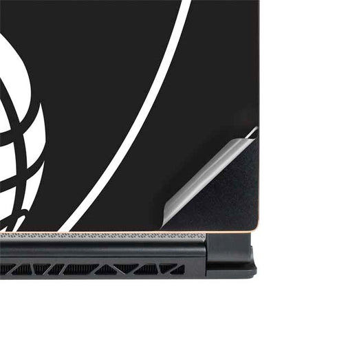 NBA Brooklyn Nets Large Logo MSI GS65 Stealth Laptop Skin