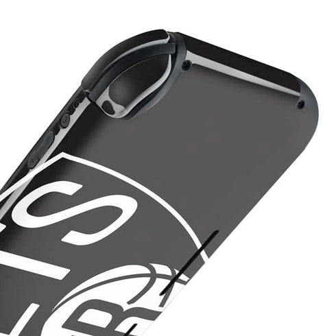 NBA Brooklyn Nets Large Logo Nintendo Switch Lite Skin
