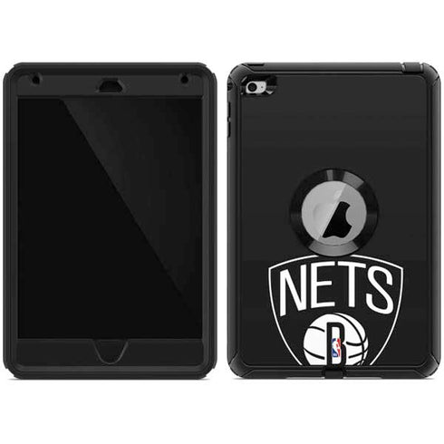 NBA Brooklyn Nets Large Logo Otterbox Defender iPad Skin