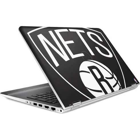 NBA Brooklyn Nets Large Logo HP Pavilion Skin