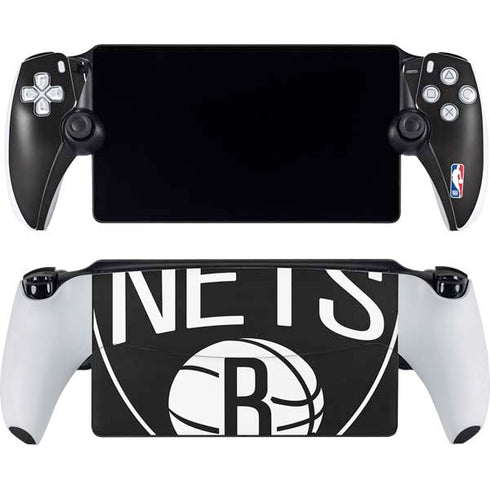 NBA Brooklyn Nets Large Logo PlayStation Portal Remote Player Skin