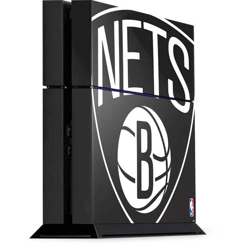 NBA Brooklyn Nets Large Logo PS4 Console Skin