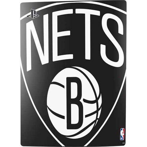 NBA Brooklyn Nets Large Logo PS5 Console Skin