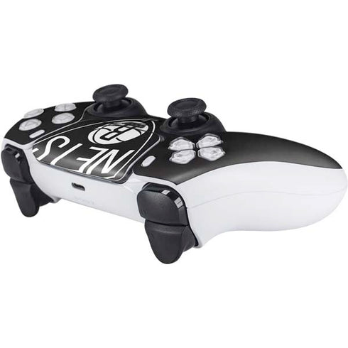 NBA Brooklyn Nets Large Logo PS5 Controller Skin