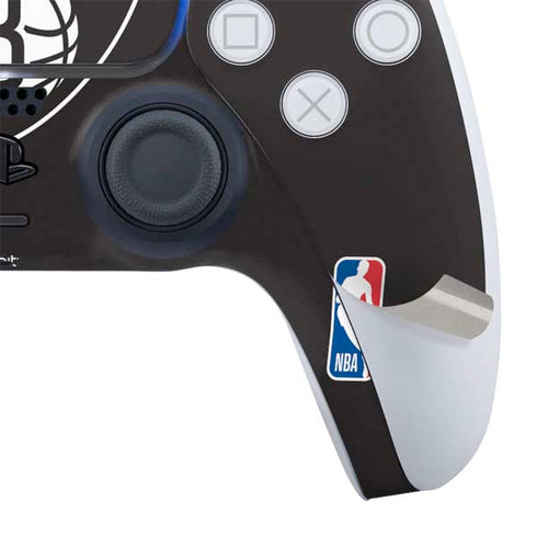 NBA Brooklyn Nets Large Logo PS5 Slim Digital Edition Bundle Skin