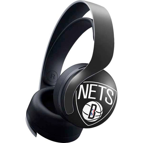 NBA Brooklyn Nets Large Logo PULSE 3D Wireless Headset for PS5 Skin