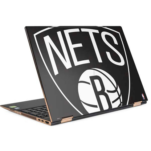NBA Brooklyn Nets Large Logo HP Spectre Skin