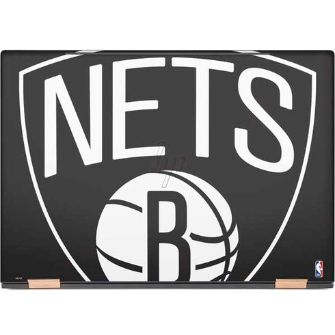 NBA Brooklyn Nets Large Logo HP Spectre Skin