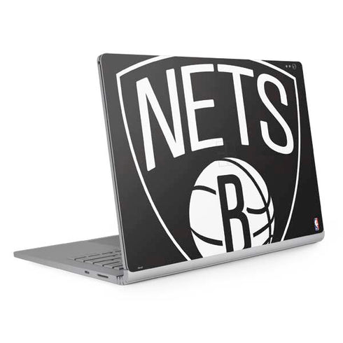 NBA Brooklyn Nets Large Logo Surface Book 2 13.5in Skin