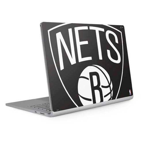 NBA Brooklyn Nets Large Logo Surface Book 2 15in Skin