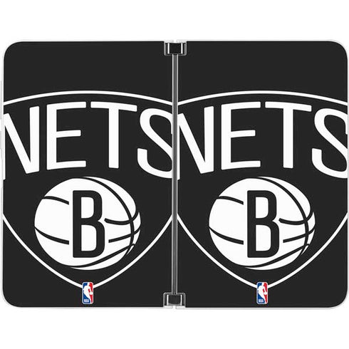 NBA Brooklyn Nets Large Logo Surface Duo Skin