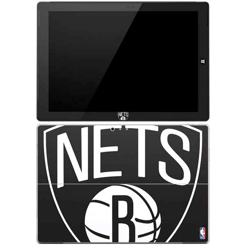 NBA Brooklyn Nets Large Logo Surface Pro 3 Skin