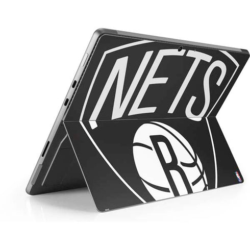 NBA Brooklyn Nets Large Logo Surface Pro 8 Skin