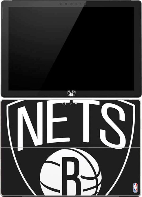 NBA Brooklyn Nets Large Logo Surface Pro (2017) Skin