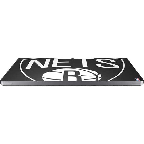 NBA Brooklyn Nets Large Logo Universal Laptop 13in (10.6 x 7.6in) Skin