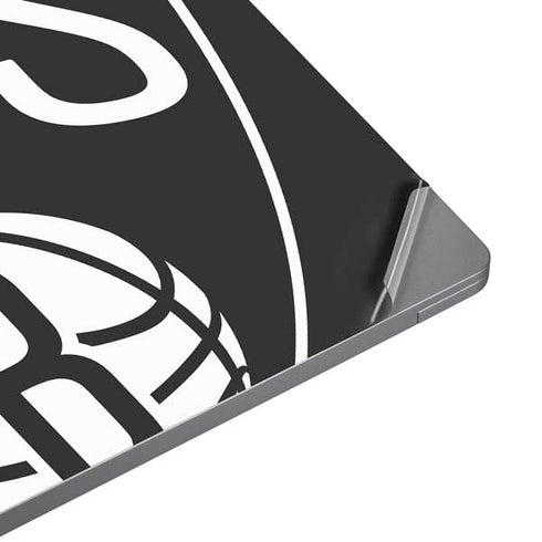 NBA Brooklyn Nets Large Logo Universal Laptop 14in (11.4 x 8.2in) Skin