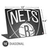 NBA Brooklyn Nets Large Logo Universal Laptop 16in (13 x 9.4in) Skin