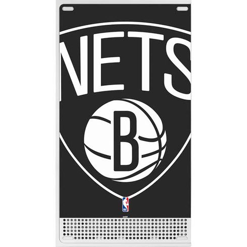 NBA Brooklyn Nets Large Logo Xbox Series S Console Skin
