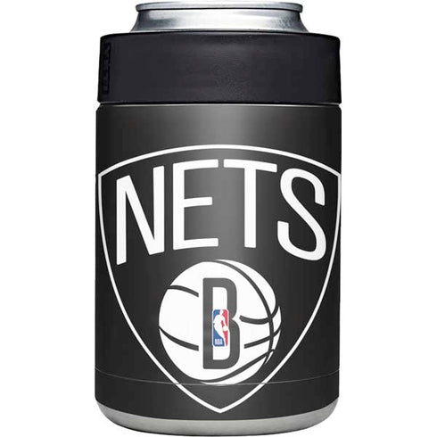 NBA Brooklyn Nets Large Logo Yeti Colster Can Insulator Skin