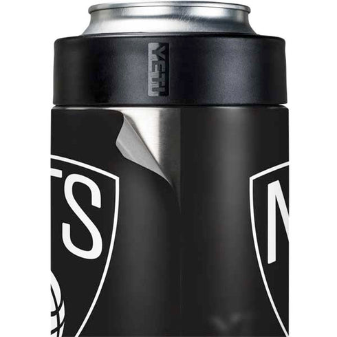 NBA Brooklyn Nets Large Logo Yeti Colster Can Insulator Skin
