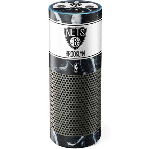 NBA Brooklyn Nets Marble Amazon Echo Skin