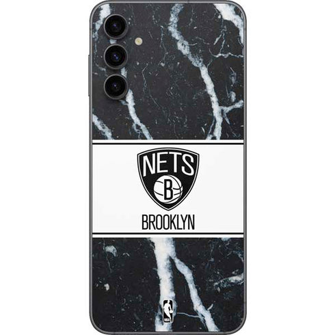 NBA Brooklyn Nets Marble Galaxy A14 5G Skin