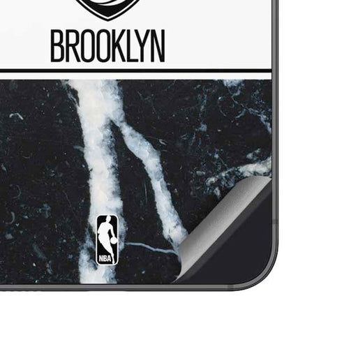 NBA Brooklyn Nets Marble Galaxy A14 5G Skin