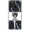 NBA Brooklyn Nets Marble Galaxy A21 Clear Case