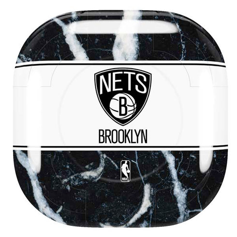 NBA Brooklyn Nets Marble Galaxy Buds Pro Skin