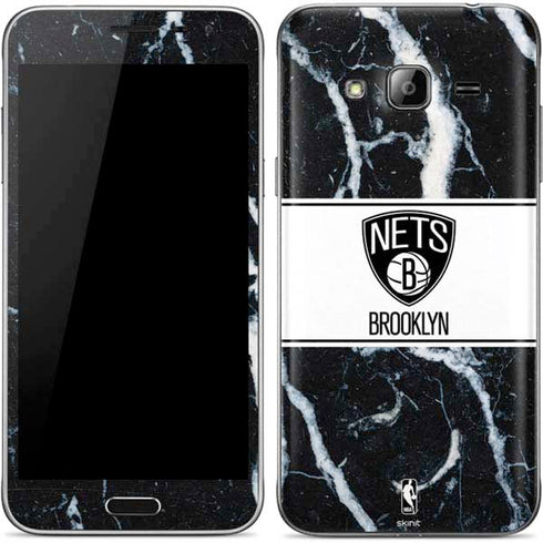 NBA Brooklyn Nets Marble Galaxy J3 Skin